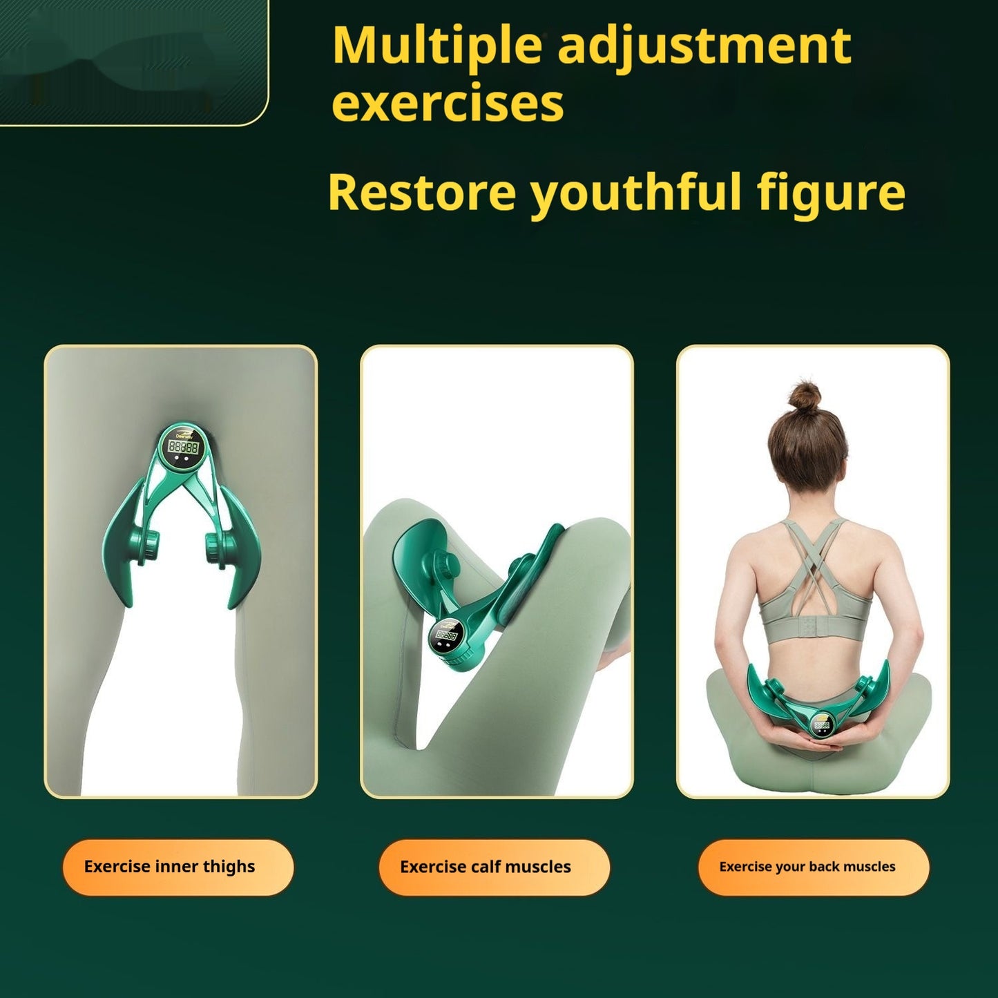 Pelvic Floor Muscle Trainer, Leg-slimming And Body-building Wonder For Home Use