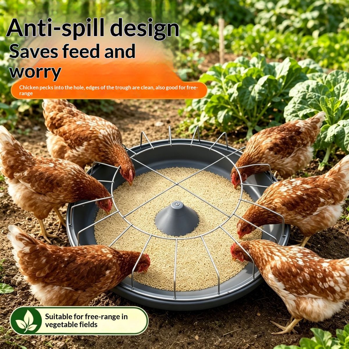 Thickened Feeding Tray For Poultrychickens Ducks And Geese