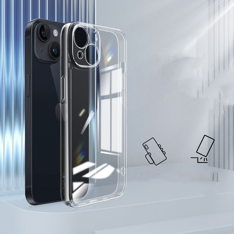 Ultra-thin Silicone Anti-fall Protective Sleeve Mobile Phone