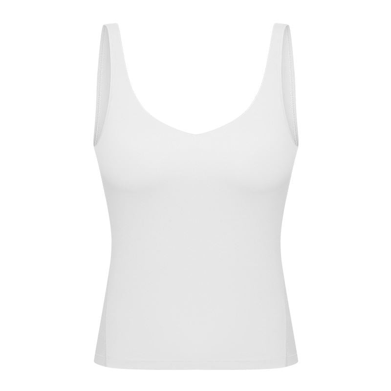 U-shaped Beauty Back Nude Feel Yoga Straps Chest Pad