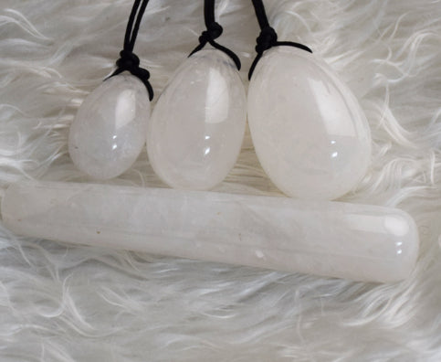 Postpartum Repair Massage Ball Natural Stone Jade 4 PCs Set