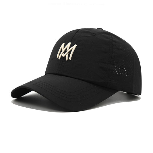New Style Men's And Women's Quick-drying Baseball Hats, Sun Protection, Breathable, Fishing Sun Protection Hats, Four Seasons Outdoor Porktail Hats, Daily Sports Hats