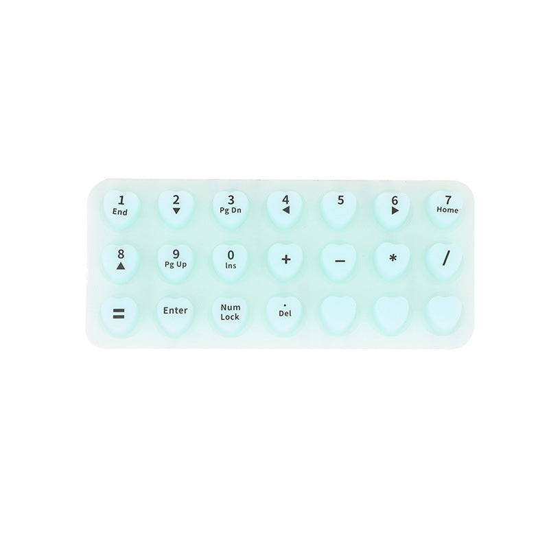 For Nail Beauty Typing Artifact Protect Long Nails Silica Gel Key Cap Keyboard Stickers