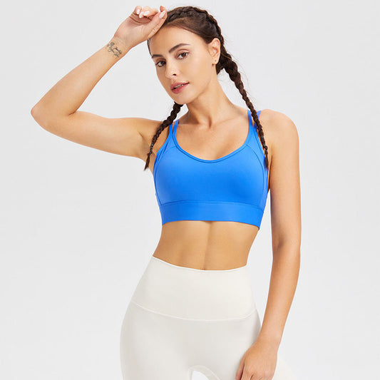 Fixed Integrated Anti-shock Sports Bra Yoga Vest