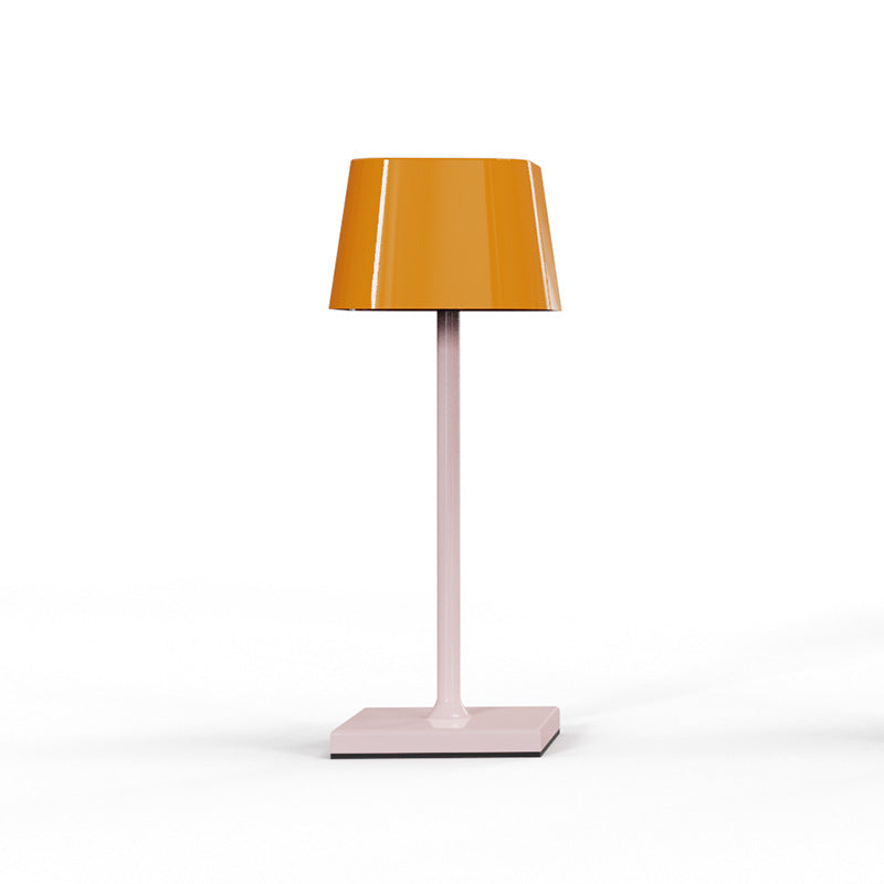 LED Mini Ambient Table Lamp Touch-Activated Rechargeable Desk Lamp
