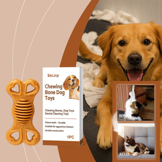 Chewable Durable And Safe Bone-Shaped Pet Toy