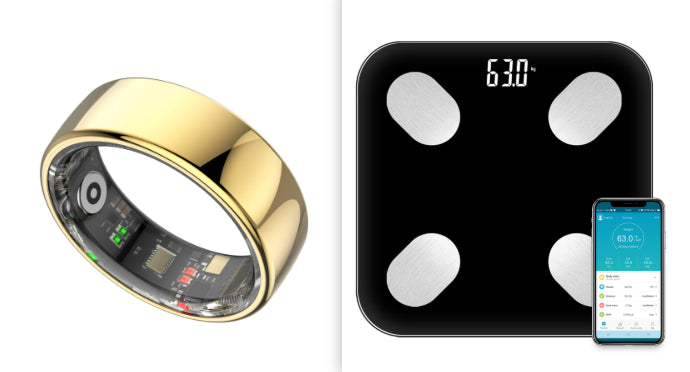 R08 Smart Ring Waterproof Blood Oxygen Sleep Tracking