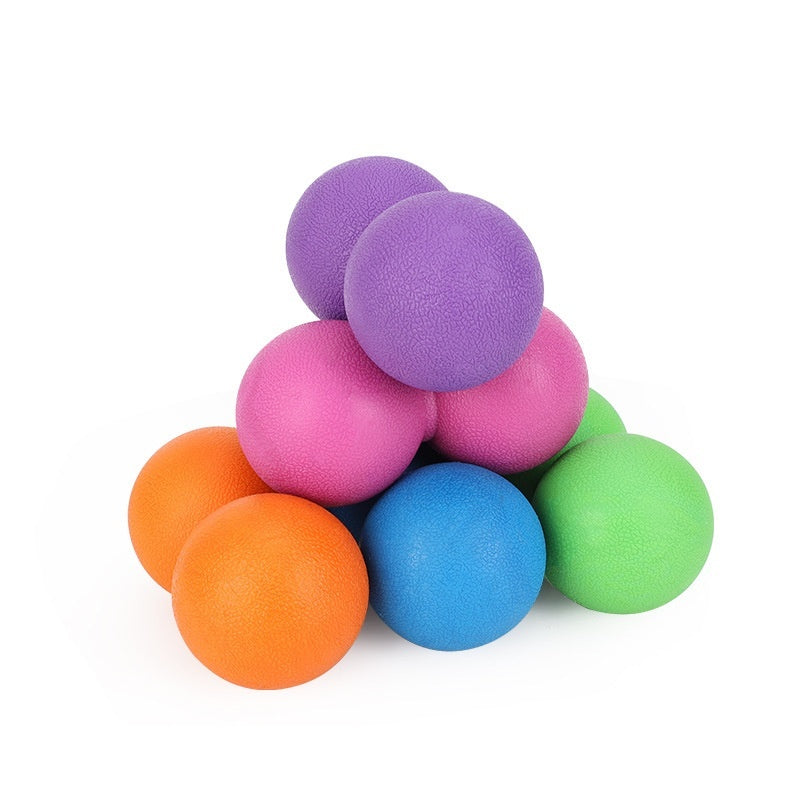Fitness Muscle Relaxation Exercise Rubber Peanut Massage Yoga Fascia Ball