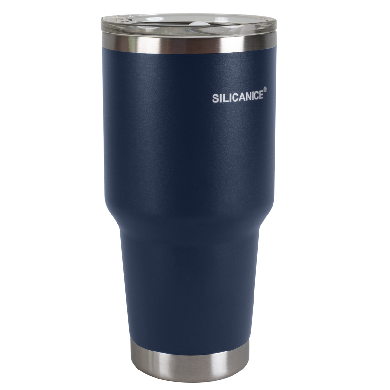 30oz Double Wall Stainless Steel Travel Tumbler, Detachable Splash Resistant Slider Lid, Vacuum Insulated, BPA Free, Dishwasher Safe, Ideal For Gym, Office & Daily Home Use