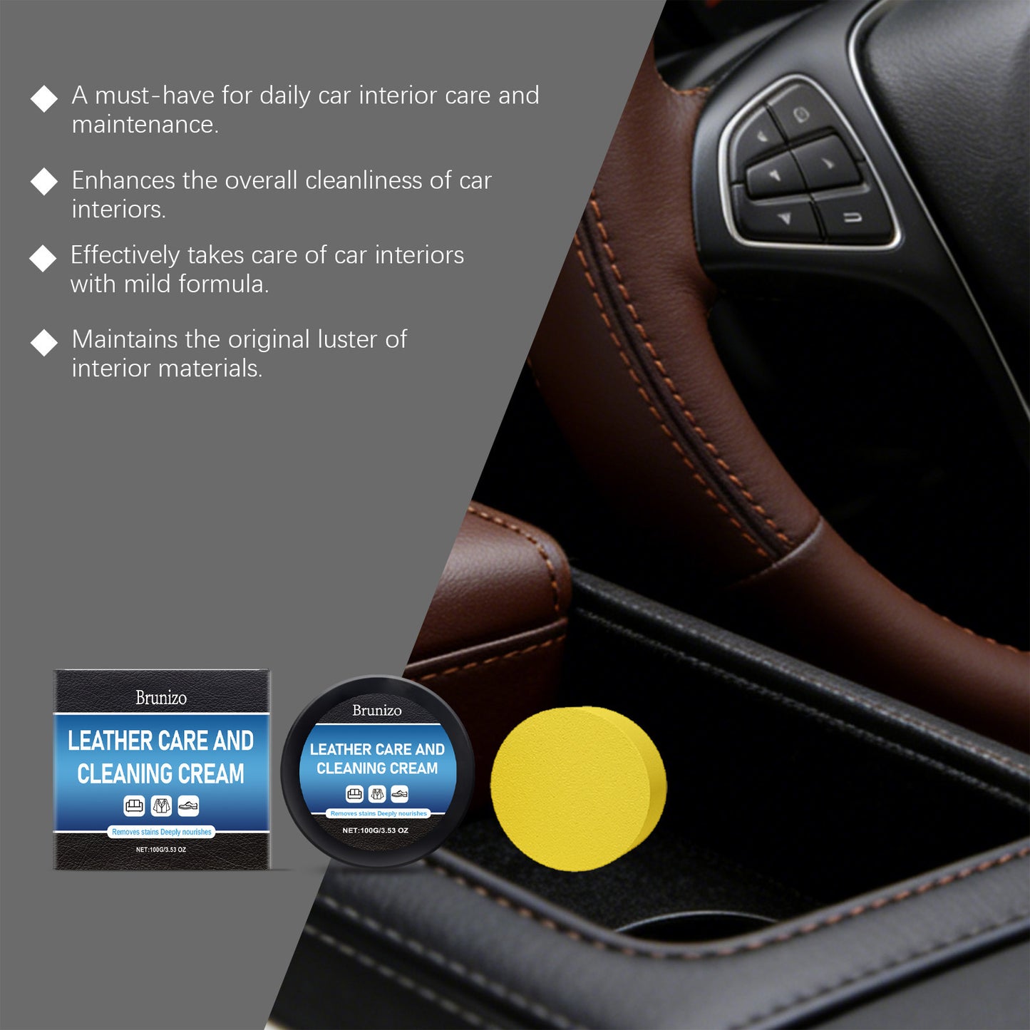 Leather Care And Cleaning Cream