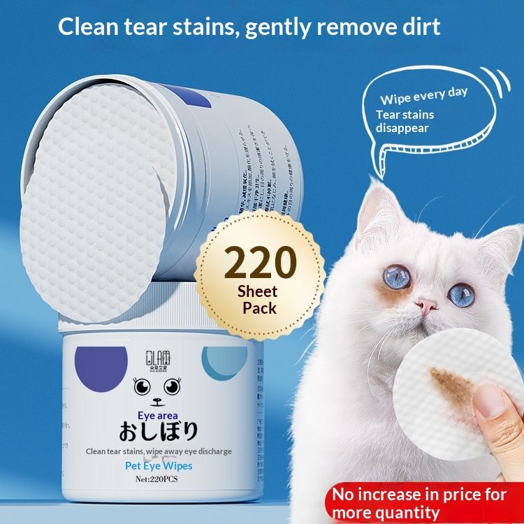 Pet Tear Stain Wipes