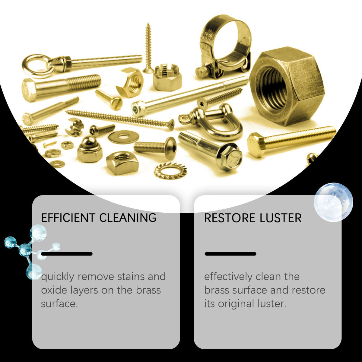 Brass Cleaner Rust Removal Water Stain Care