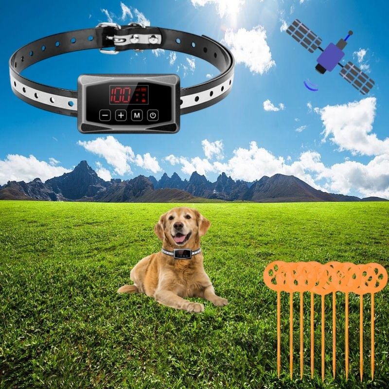 Pet Dog Fence Supplies GPS Positioning Wireless Electronic Fence