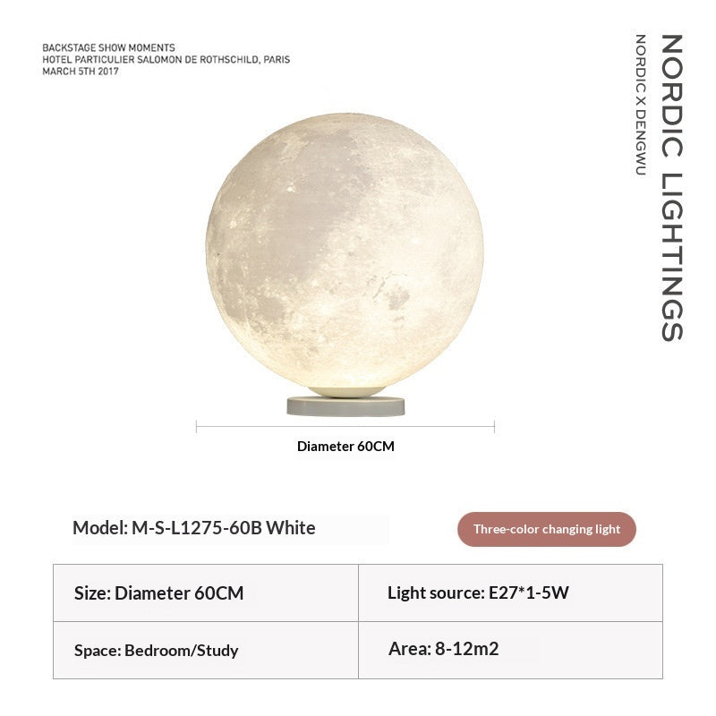 Creative Home Decor Internet-Famous Moon Floor Lamp