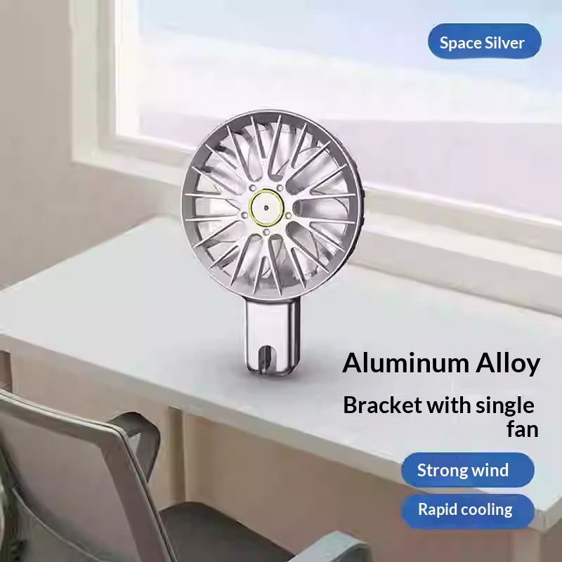 New Laptop Stand With Adjustable And Foldable Height, Aluminum Alloy Bracket With Cooling Fan