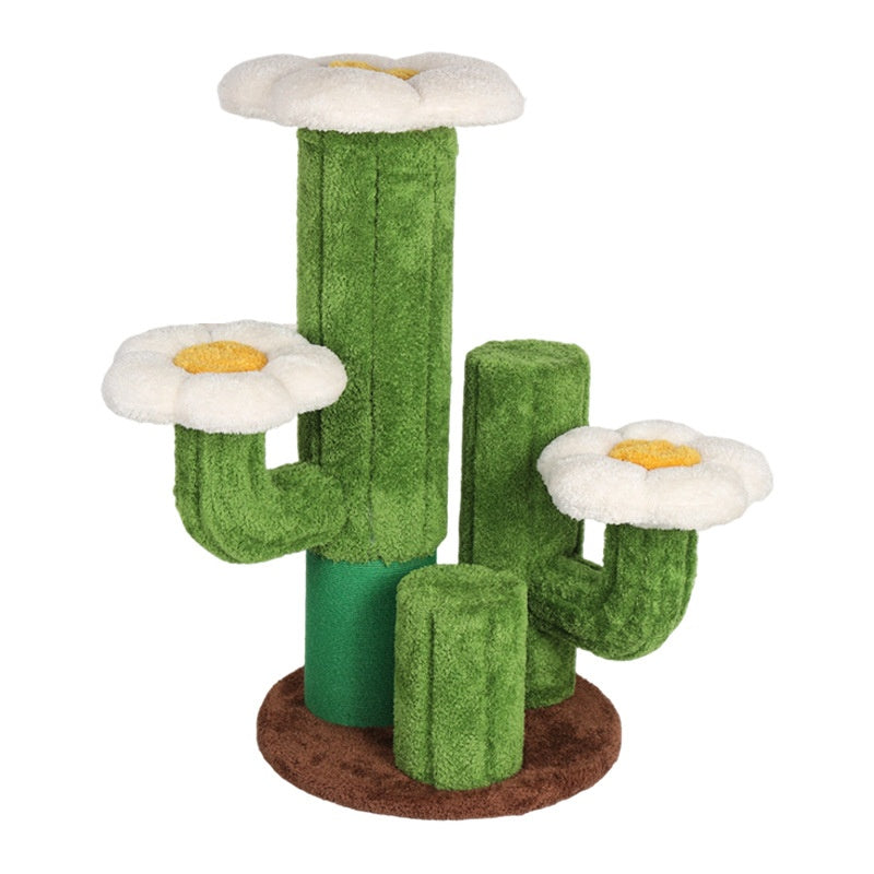 Solid Wood Home Furniture Integrated Cat Scratcher