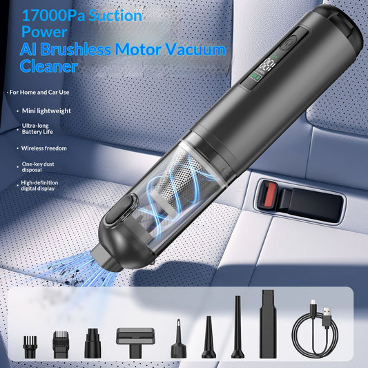 Brushless Digital Display High-Suction Cordless Vacuum With Wireless Charging
