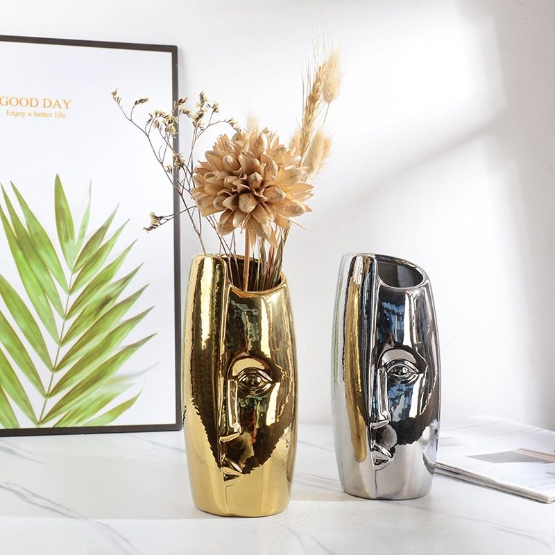 Ceramic Dried-flower Vase, Home And Guesthouse Living Room Decoration