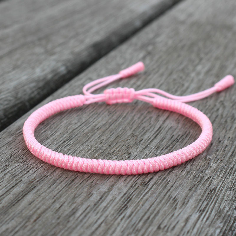 Best Seller In Europe And America Handmade Woven Jin Gang Knot Red Rope Bracelet