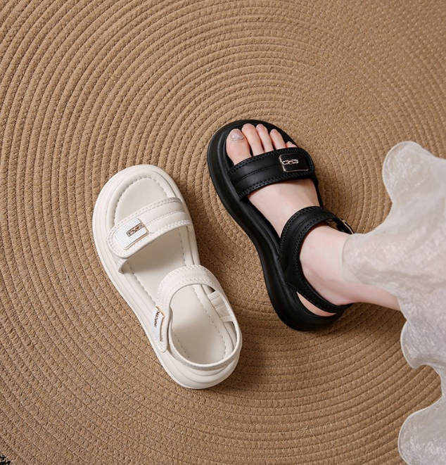 Women New Summer Roman Sandals, Fashion Outdoor Shoes Match Dresses, Plus Size Available