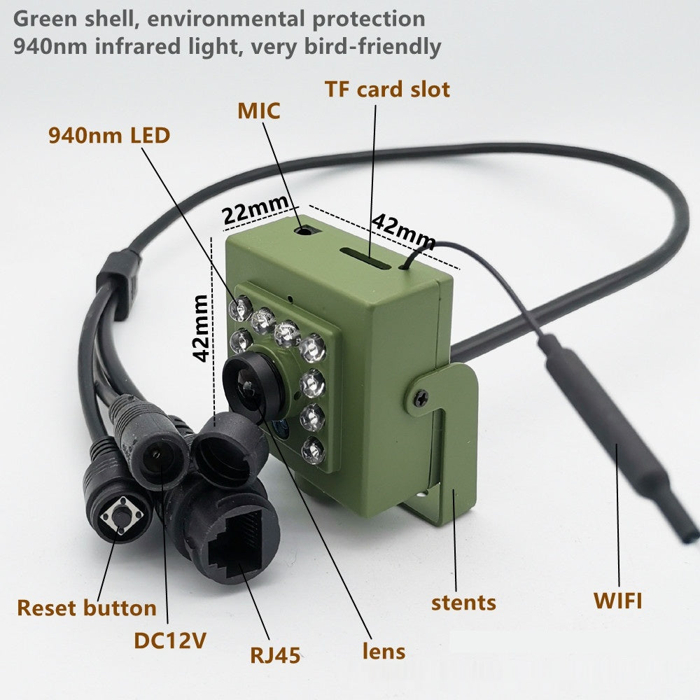 Wireless HD Smart Pet Night Vision Camera