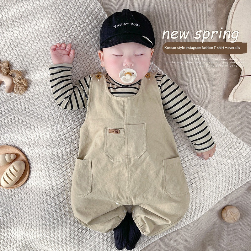 Korean-style Baby Clothes Two-piece Spring Outfit