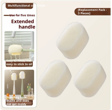 Multi-purpose Five-in-one Cup Washing Device Household Multifunctional Cup Brush Water Cup Insulation Cup Brush Milk Bottle Kitchen Gadgets