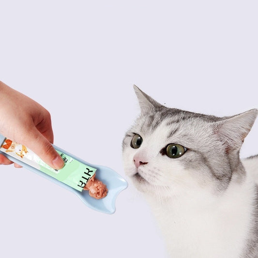 Home Fashion New Cat Bar Feeding Spoon