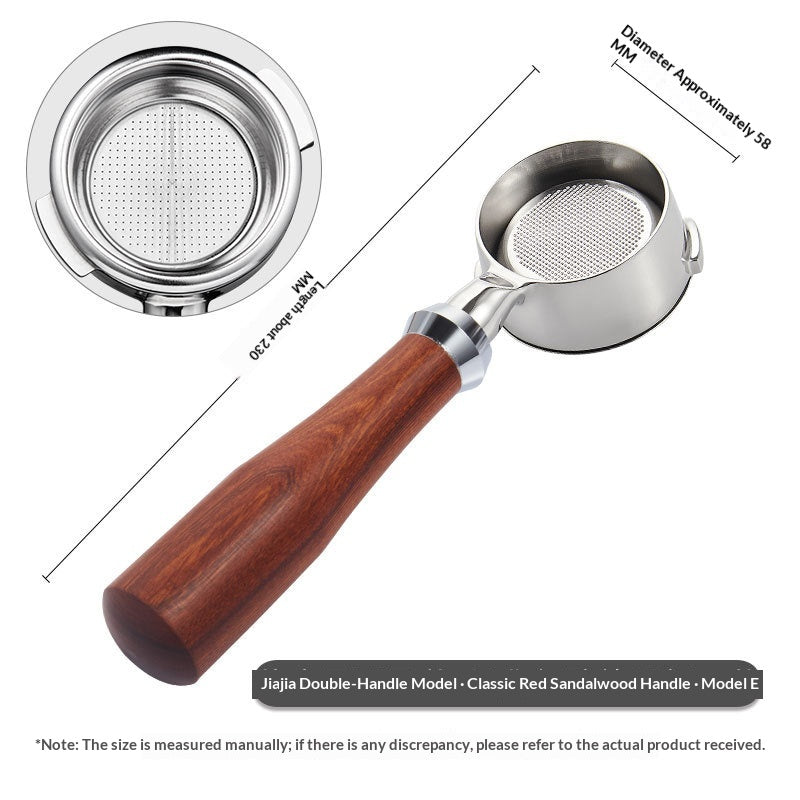Italian-style Coffee Machine Accessories Bottomless Portafilter