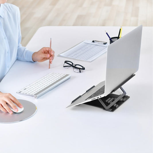 Aluminum Alloy Folding Multi-gear Adjustable Cooling Laptop Bracket