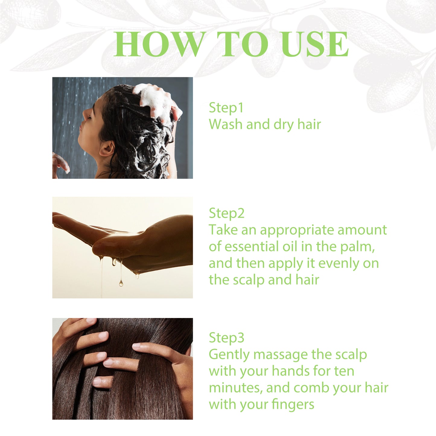 EELHOE Rosemary Essential Oil For Hair Care, Anti-Frizz, Long Lasting, Soft Stay, Repair, Perm And Dye Hair Care