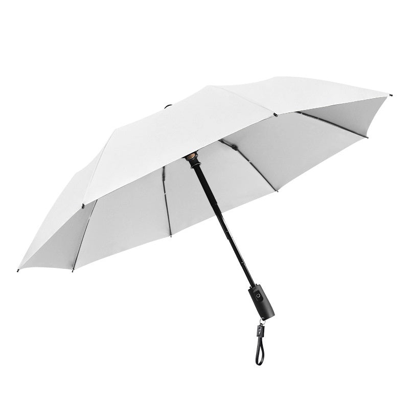 Cooling Folding Umbrella Advanced Sense Sunshade Charging Vinyl Sun Protective