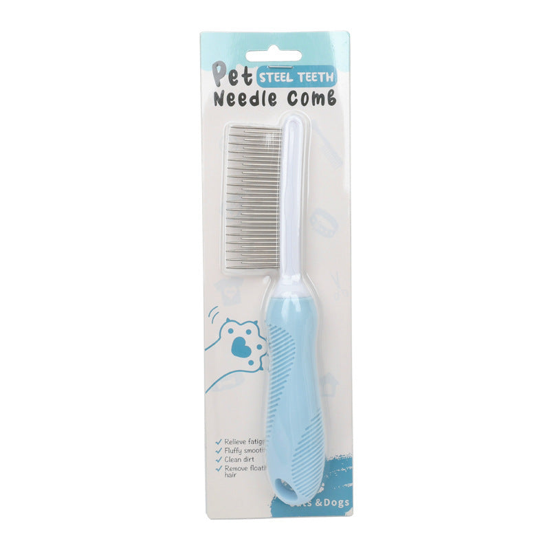 Cat Deshedding And Detangling Comb Dog Grooming And Cleaning Tool