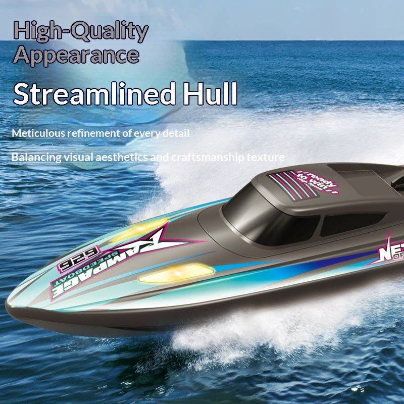Remote-controlled Boat Charging Racing Electric Remote-controlled Speedboat