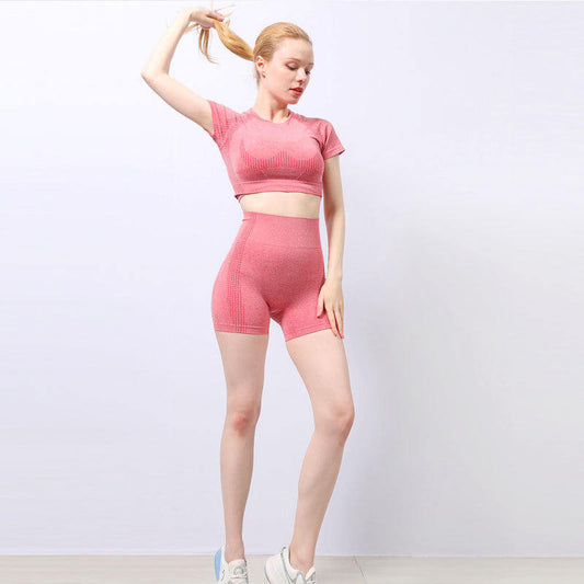 European And American Quick-drying Seamless Yoga Suit