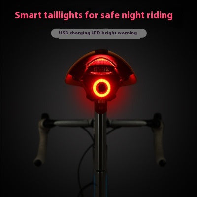 Portable Home Bicycle Smart Brake Taillight
