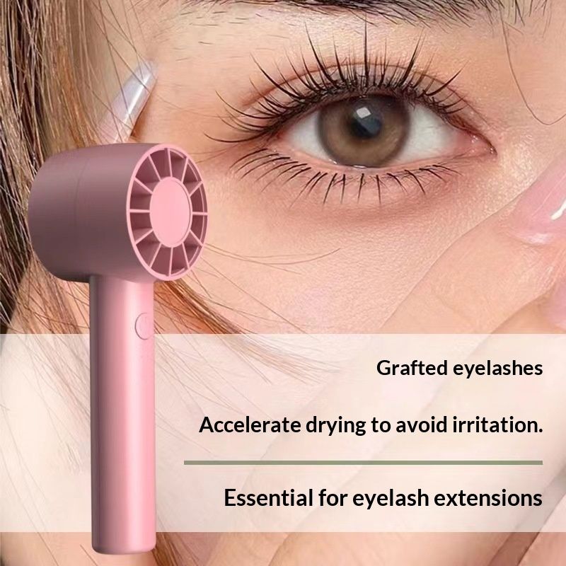 Eyelash Extension Hair Dryer Handheld Turbo Fan Meijie Mini Best-Selling For Lash And Beauty Treatments
