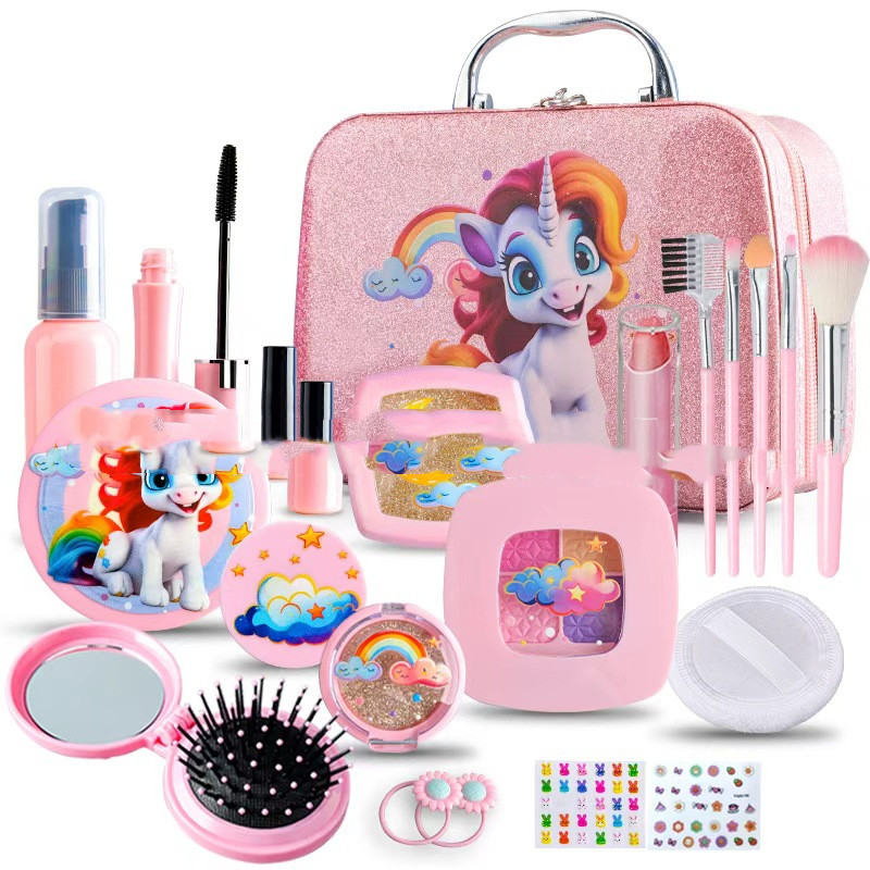 Imitation Jewelry Vanity Sets Girls' Makeup Princess-themed Bags Playhouse Sets