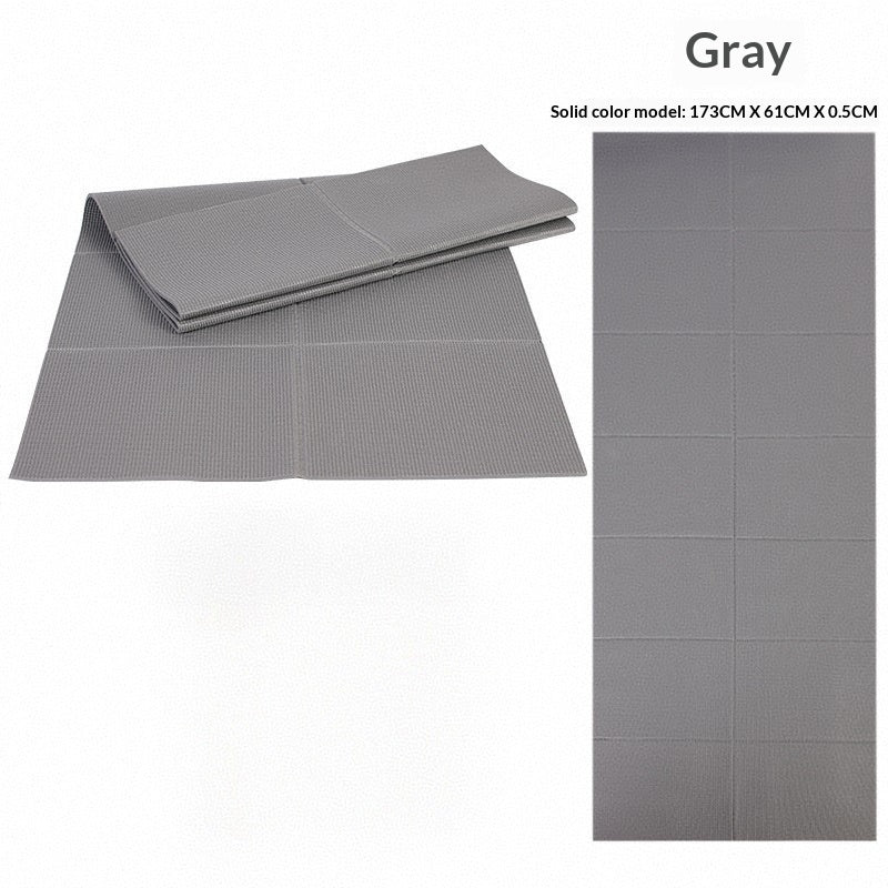 PVC Folding Yoga Mat For Sports And Fitness