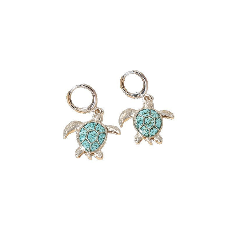 Niche-design Sea Turtle Jewelry Earrings As A Birthday Gift