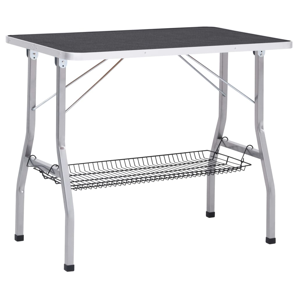 Adjustable Grooming Table for Dogs with 2 Loops