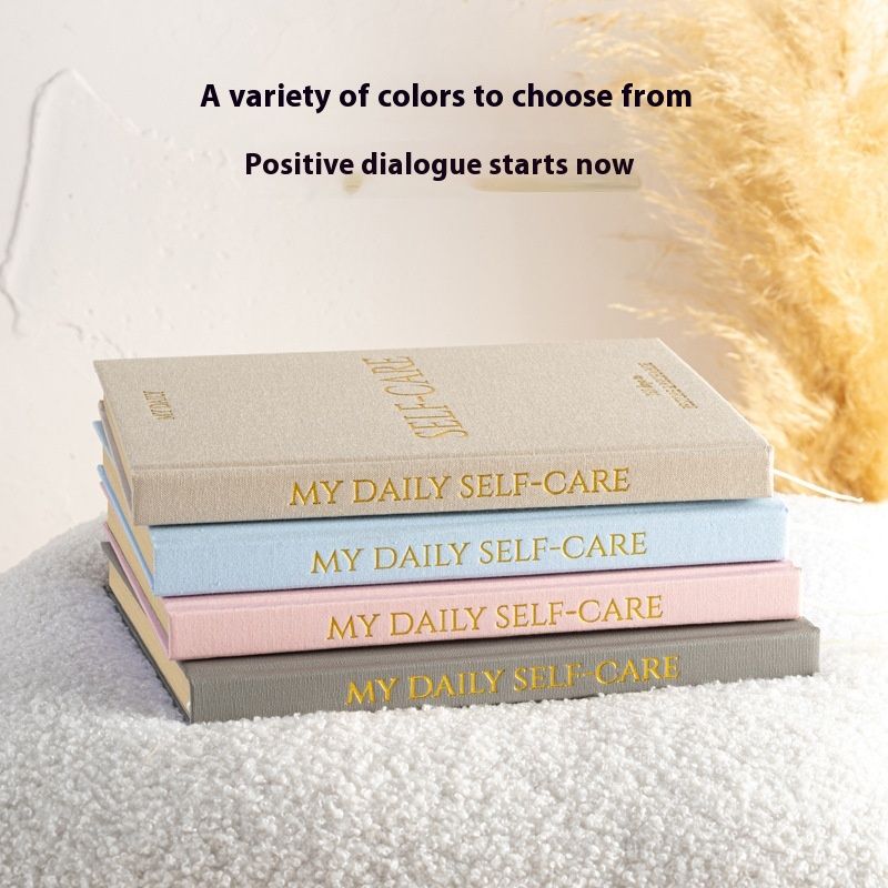 Creative Trend Linen Plan New Self-care Notebook