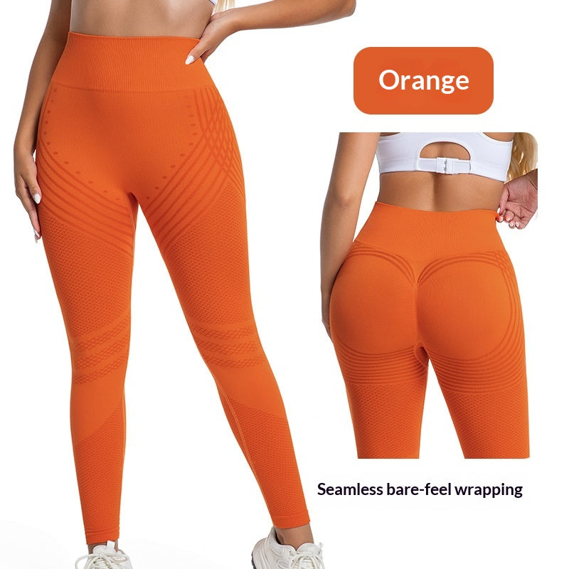 European And American Peach-Butt Fitness Pants For Women