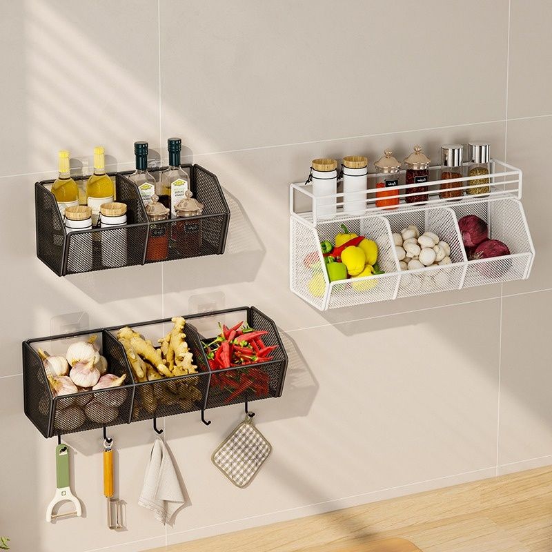 Wall-mounted Food Container Garlic Cloves