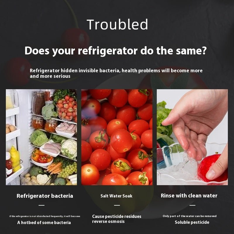 Active Oxygen Refrigerator Deodorizer Sterilizer Purifier