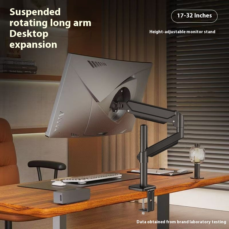32-inch Computer Monitor Punch Free Rack Mechanical Arm