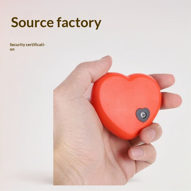 Pet Anxiety Heartbeat Box Simulated Heartbeat Battery-Powered Toy