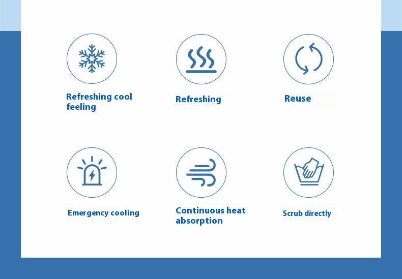 Cooling Neck Hanging Ice Ring Outdoor Sports