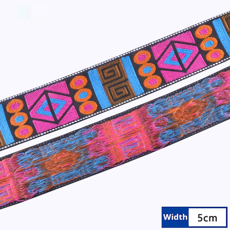 5cm Circle Jacquard Net Tape Lace Accessories Clothing Hair Accessories Trimmings Accessories