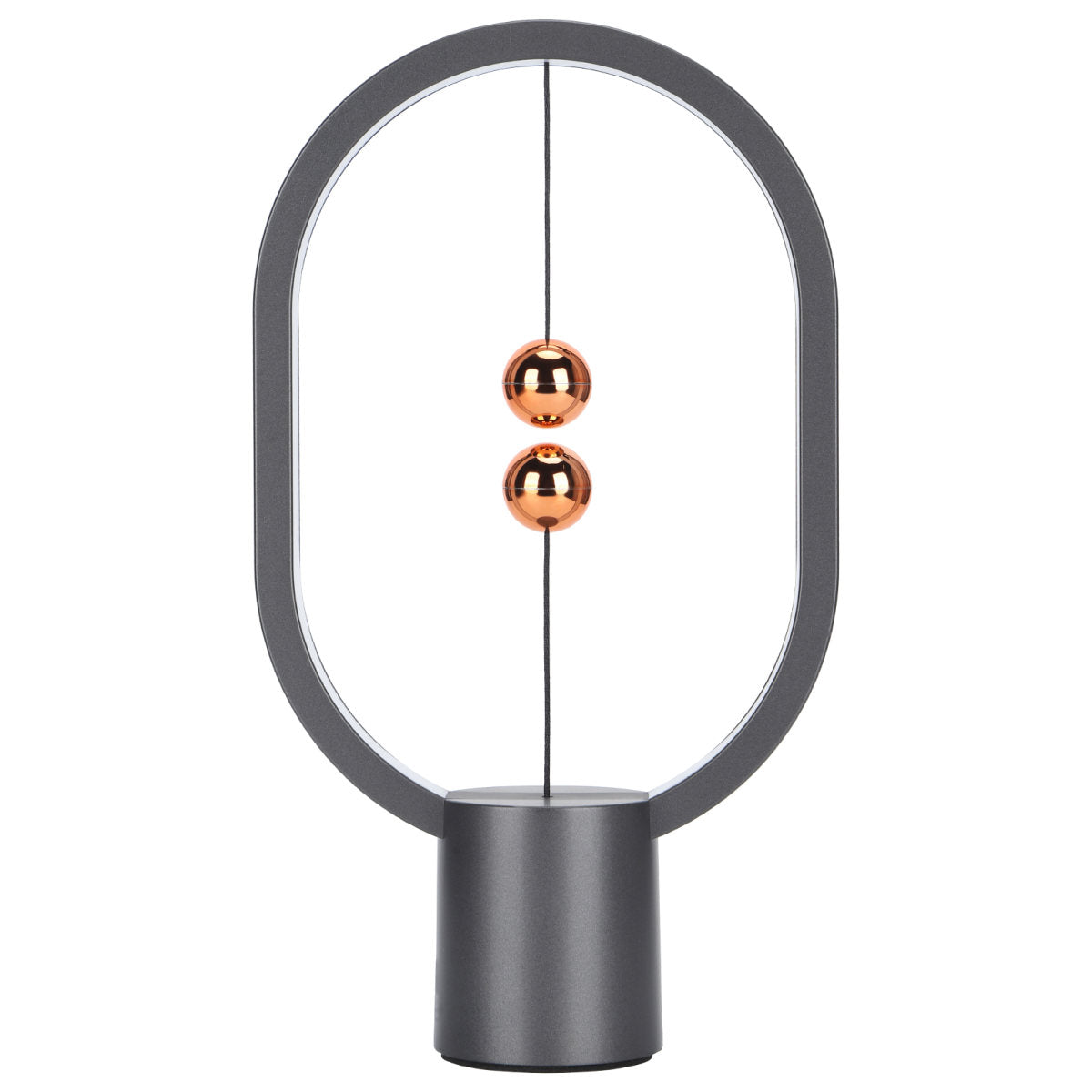 Balance Lamp USB Smart Magnetic Absorption Half Air Switch LED Desk Light Ornaments